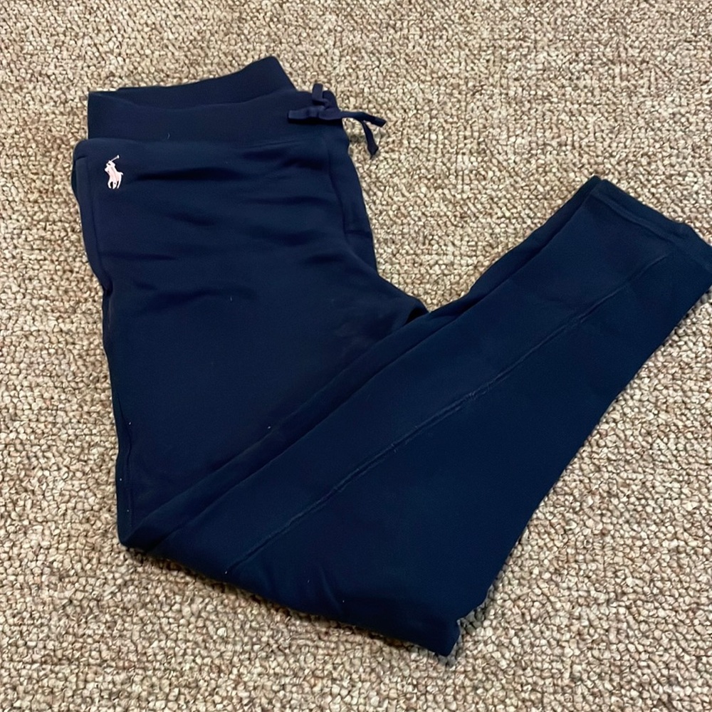 Polo Ralph Lauren kids blue sweatpants.